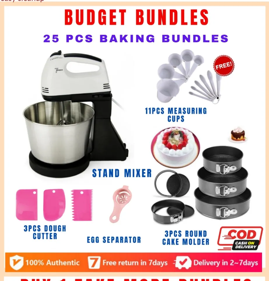 Mega Baking Bundle (Mixing Bowls, Measuring Cups & Spoons, Mixing