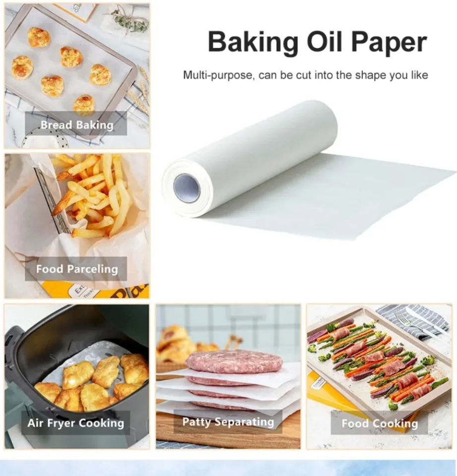 10M Baking Paper Barbecue Double-sided Silicone Oil Paper