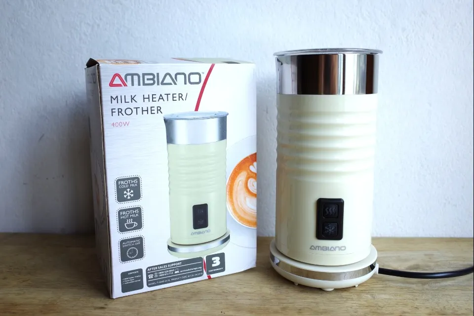 Ambiano Milk Frother Heater Dual Function 400W 240ml