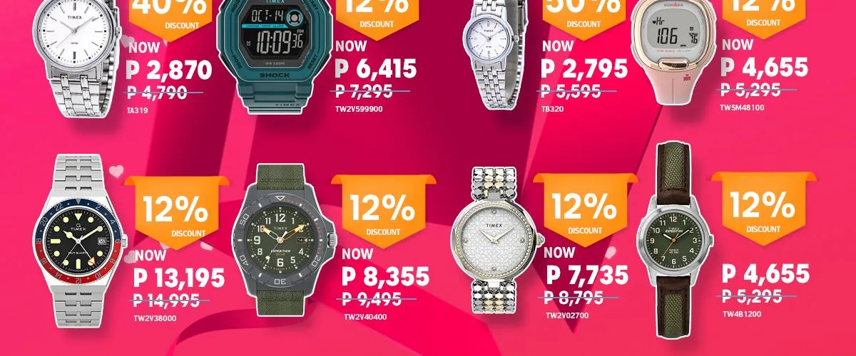 Lazada timex deals