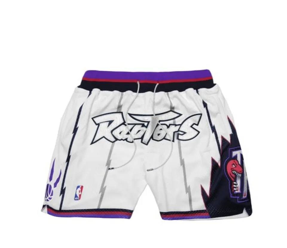Just Don, Shorts, Just Don Retro Toronto Raptors Shorts