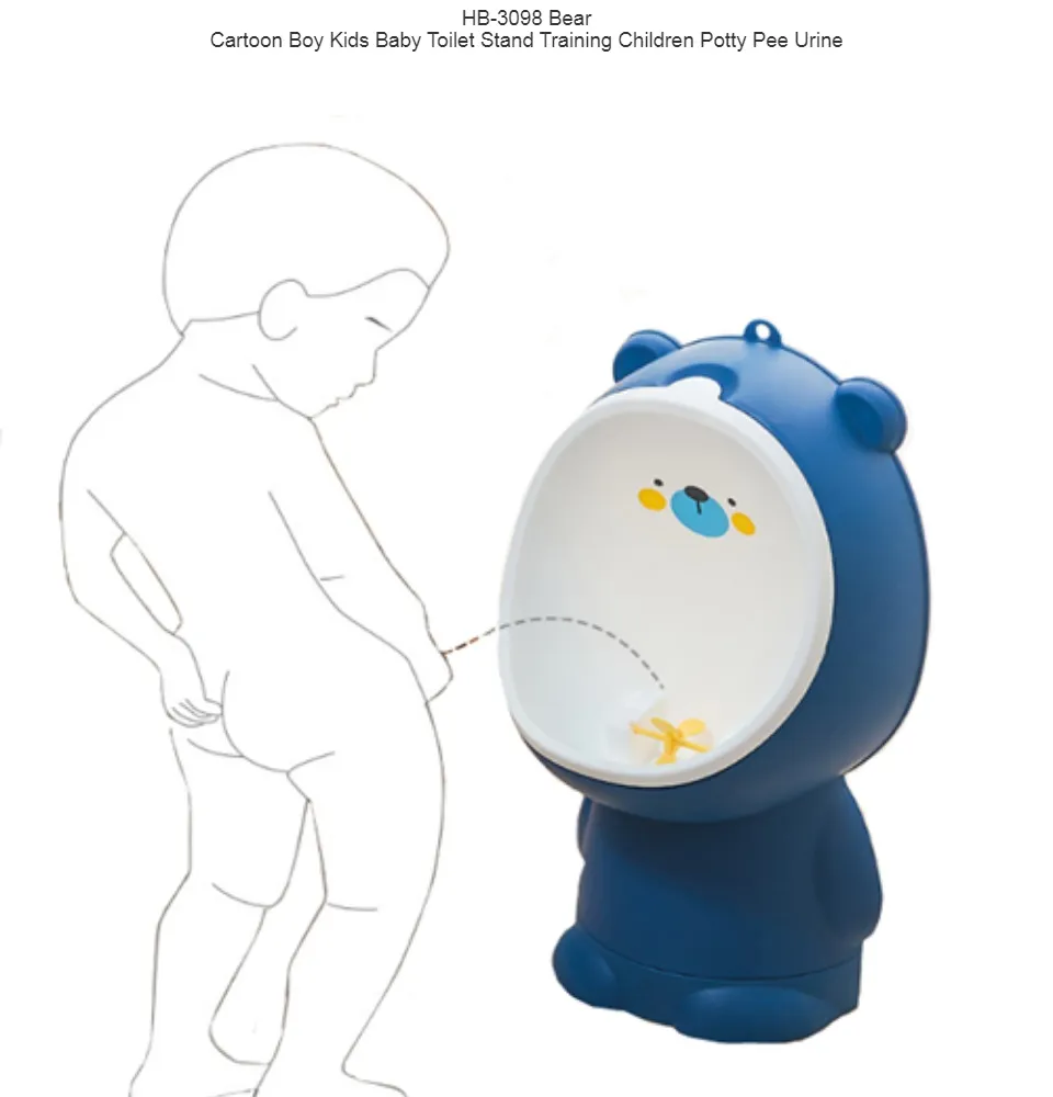 HB-3098 Bear Cartoon Boy Kids Baby Toilet Stand Training Children Potty Pee Urine | Lazada HB-3098 Bear Cartoon Boy Kids Baby Toilet Stand Training Children Potty Pee Urine | Lazada