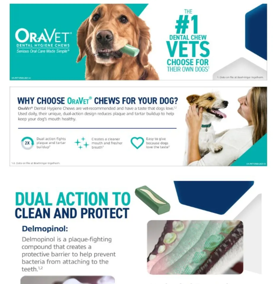 Merial oravet on sale dental hygiene chew