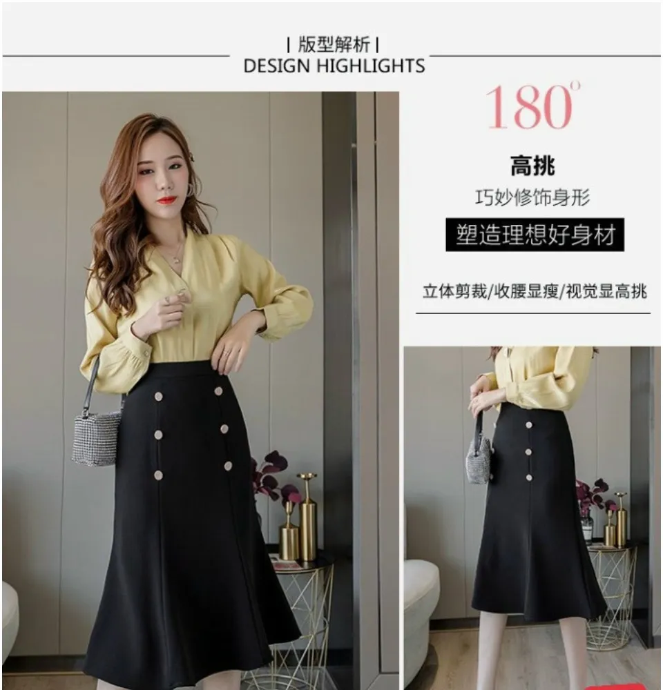 Thời trang công sở nữChân váy công sở kiểu đuôi cá sang chảnh quý pháinữ  tính hiên đại chất lượng rẻ đẹp 2018  2019  Shopee Việt Nam