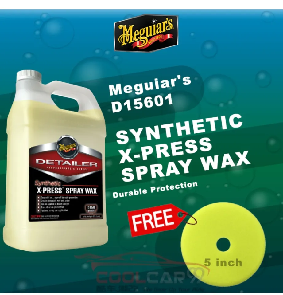 Meguiars D15601 Synthetic X-Press Spray Wax
