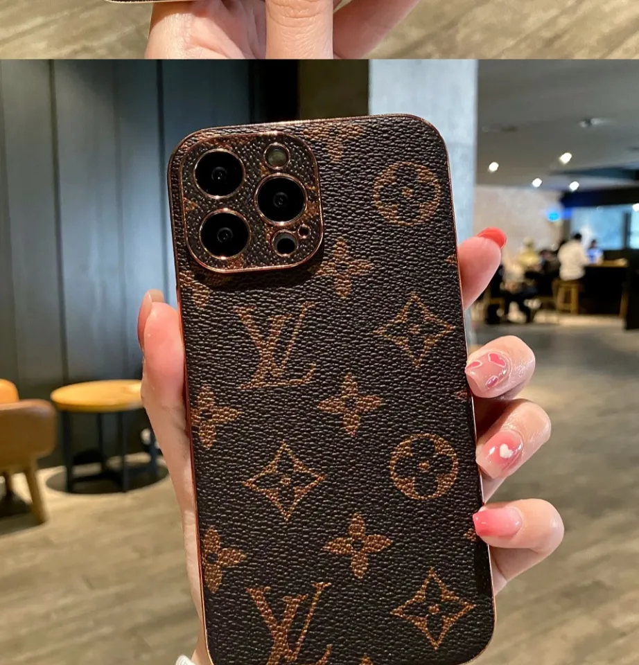 Louis Vuitton Brown iPhone 13 12 11 Case - Louis Vuitton Case