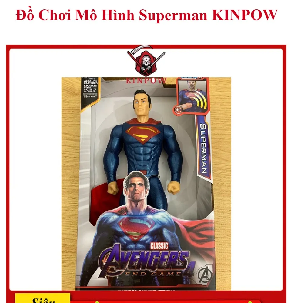 Siêu anh hùng Superman 12inch