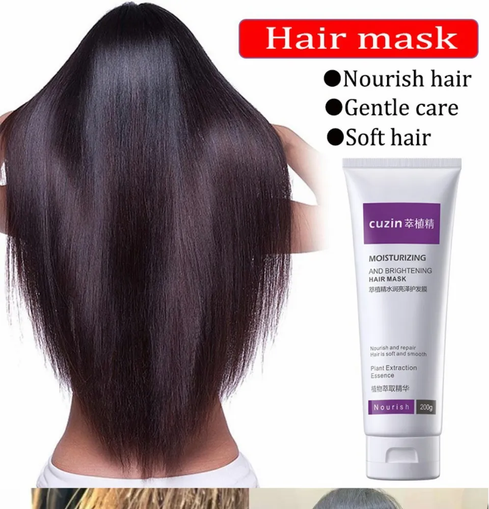Hair Mask Hair Care Essence Ointment For MEN WOMEN 200g Repair Damage  Frizzy Soft Smooth Shiny Hair Deep Moisturize Hair Treat Repair Hair Scalp  Care | Lazada