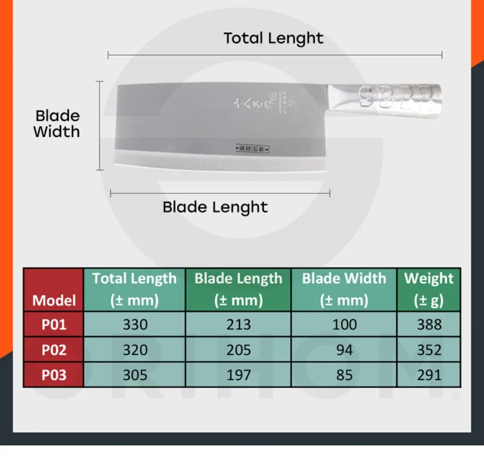 Shi Ba Zi Zuo Chinese Cleaver S-D1 Knife Kitchen Utensils Selangor,  Malaysia, Kuala Lumpur (KL)