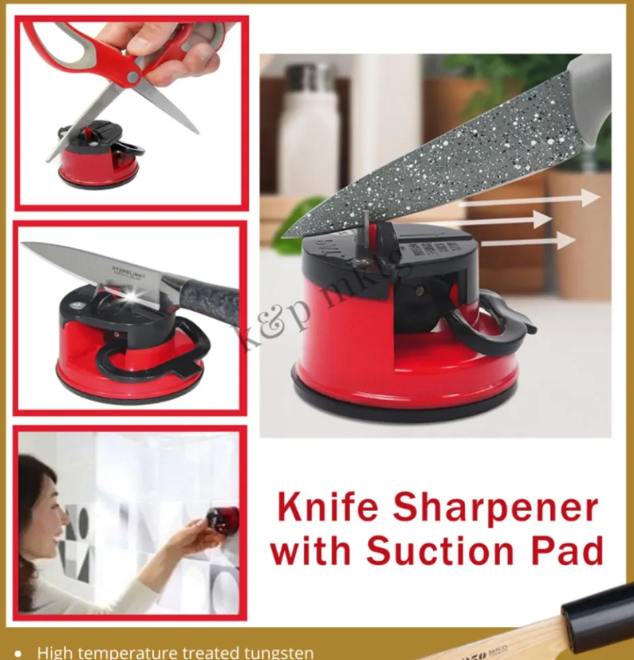 Suction Cup Whetstone Knife Sharpener – Sulit Shopping Philippines
