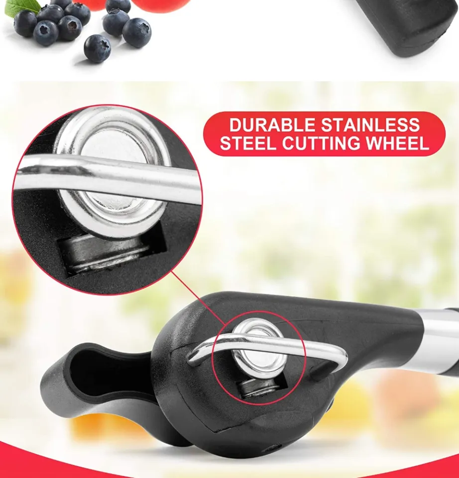 Leadigol Can Opener, Stainless Steel Kitchen Tools,Manual Side Cut