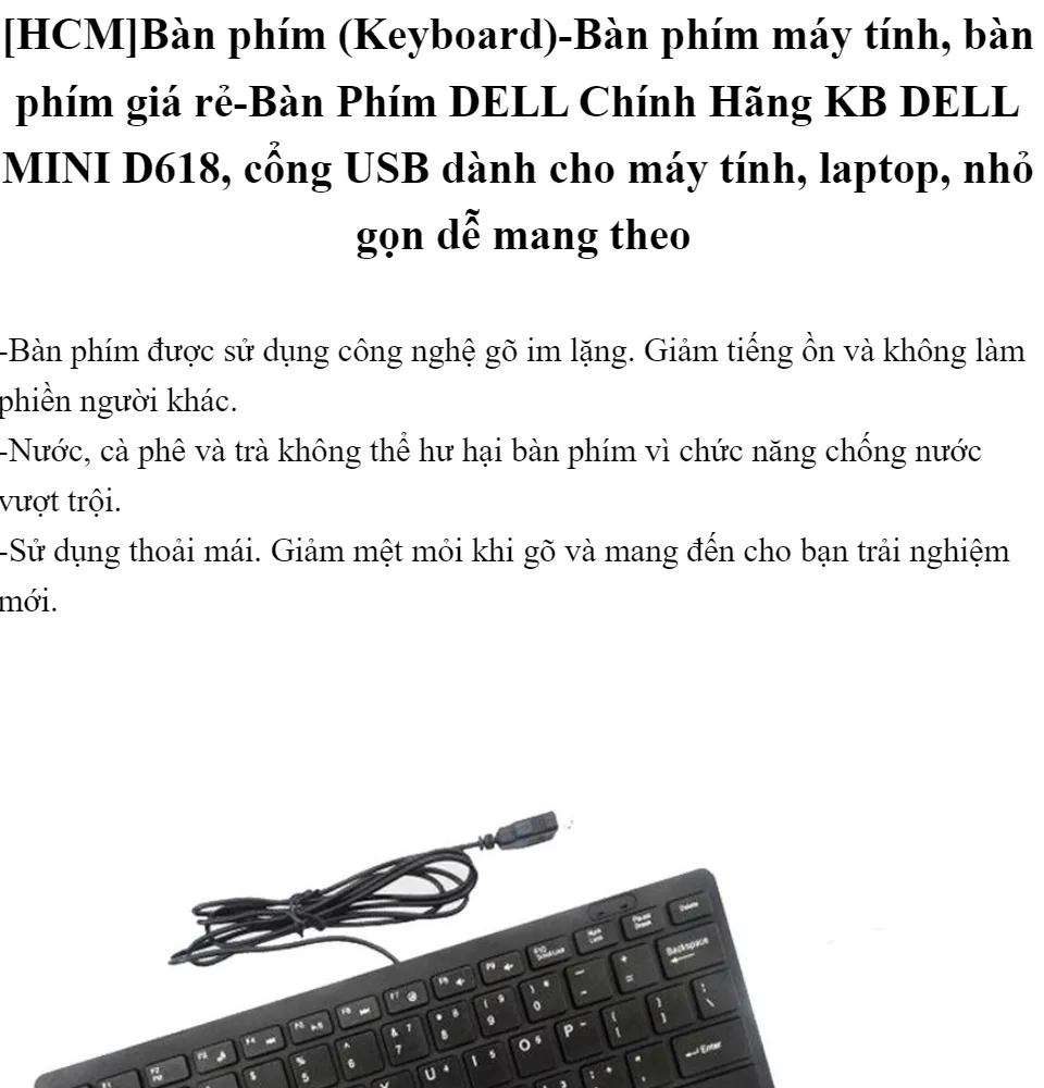 Mua Bàn Phím Mini Nhỏ Gọn Tiện Dụng Giá Rẻ tại Homecomputer