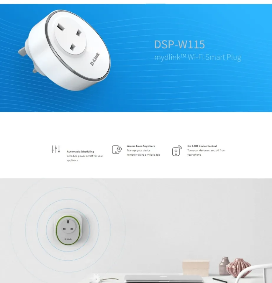 DSP-W115 mydlink Wi-Fi Smart Plug Philippines
