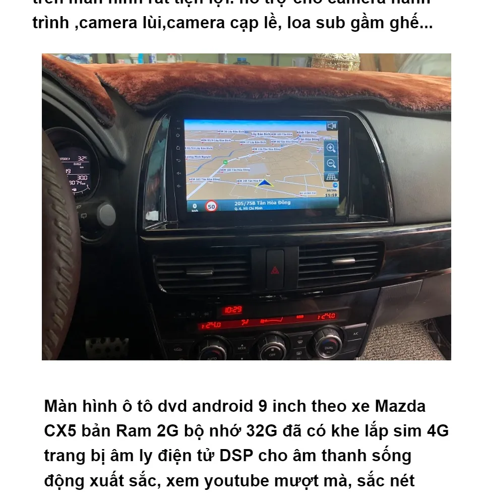 Màn Hình Android OledPro Premium Cho Xe Mazda CX5 Cao Cấp