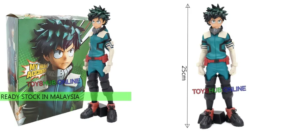 My Hero Academia 6th Ver. Izuku Midoriya Deku Fighting Coat Standing Pvc  Action Figure Boku No Hero Collectible Model 25cm - Action Figures -  AliExpress