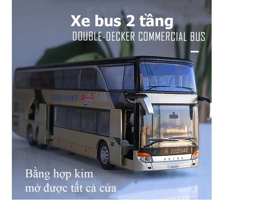 School bus mô hình giao thông hiện đại