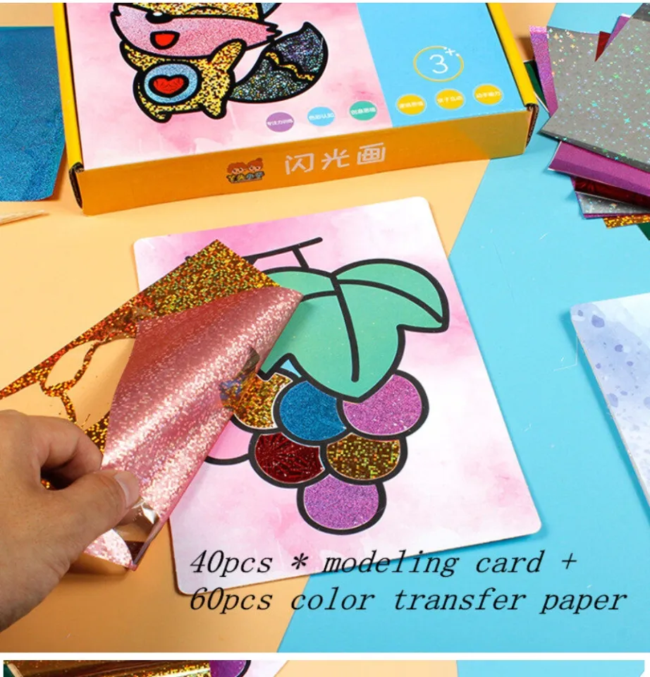 DIY Magic Transfer Painting Crafts Kids Arts And Crafts