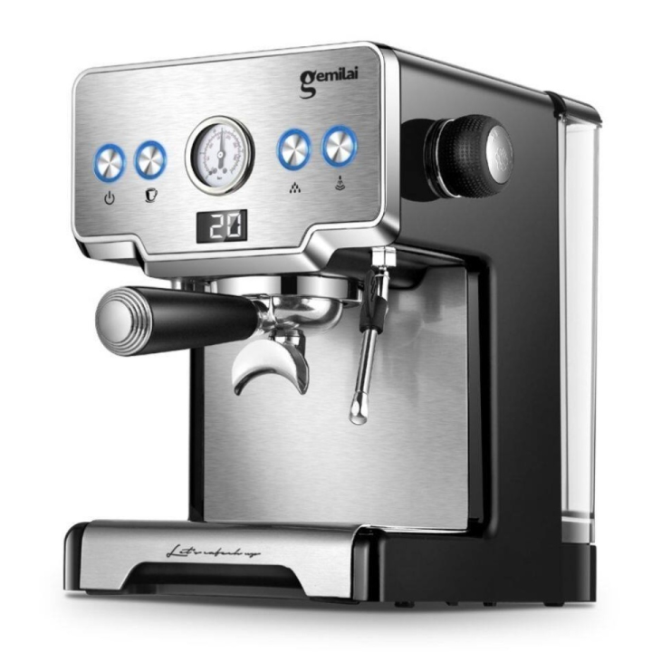 gemilai-เครื่องชงกาแฟ-เครื่องชงกาแฟอัตโนมัติ-เครื่องชงกาแฟสด-เครื่องชงกาแฟเอสเพรสโซ-การทำโฟมนมแฟนซี-1450w-semi-automatic-coffee-machine-set