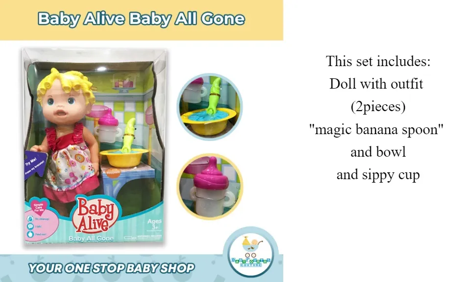 baby alive all gone banana