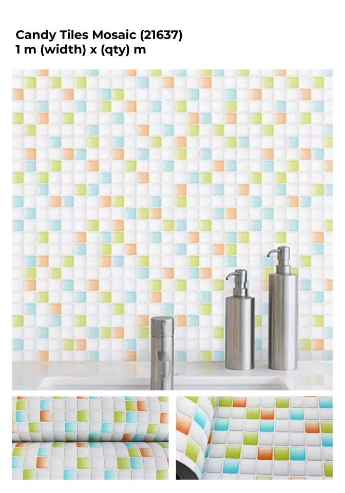 ColorGlitz Iridescent Glass Mosaic Tile