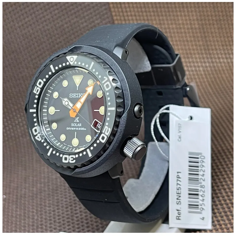 TimeYourTime] Seiko Prospex SNE577P1 Limited Edition Solar Tuna Analog  Diver's Sport Men Watch | Lazada Singapore