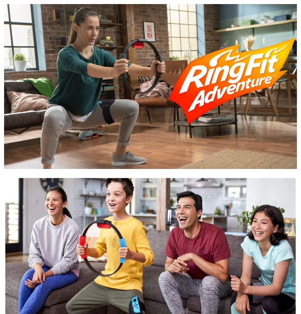 Nintendo's 'Ring Fit Adventure' Workout Game Goes on Sale Today