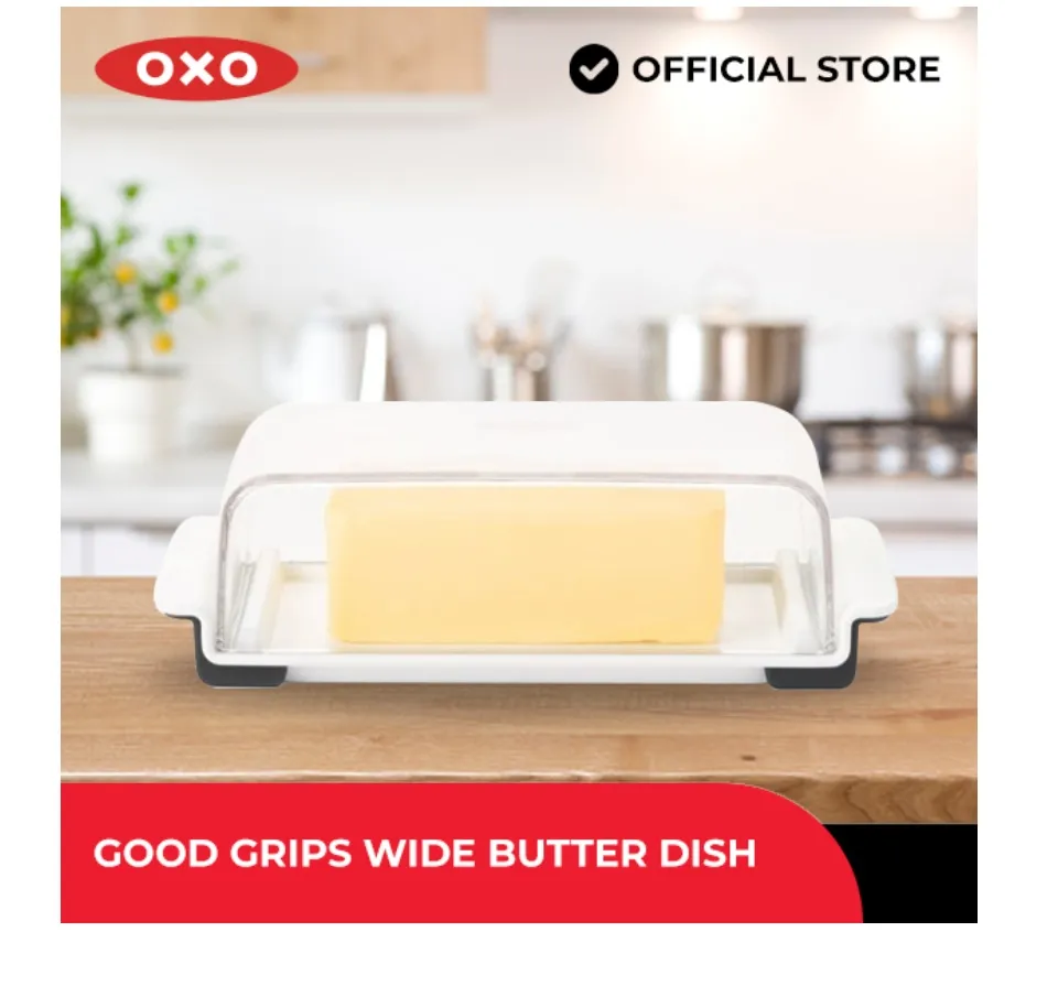 OXO Wide Plastic Butter Dish