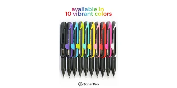 SonarPen - Pressure Sensitive Smart Stylus Pen with Palm Rejection and  Shortcut Button. Battery-Less. Compatible with Apple  iPad/iPhone/Android/Switch/Chromebook