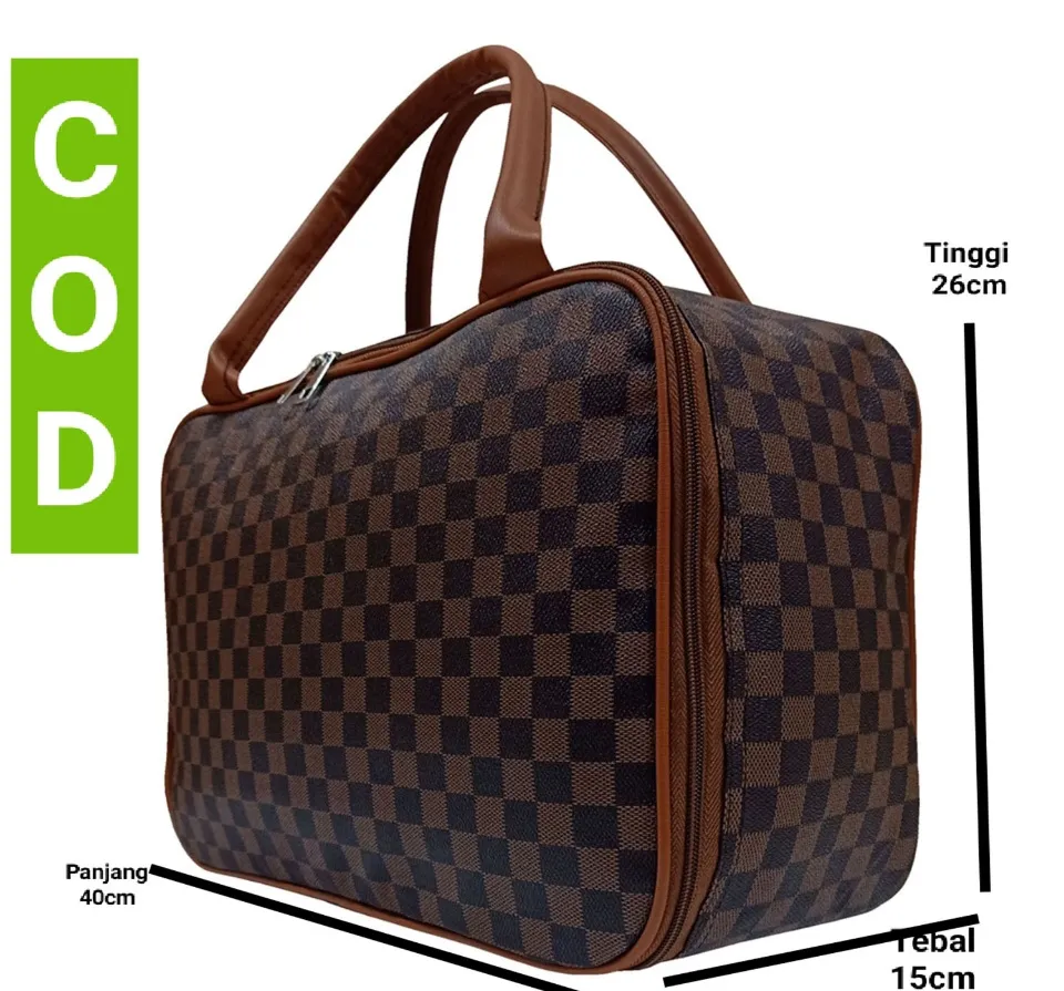 Louis LV Damier Tas Selempang Pria Wanita, Fesyen Pria, Tas