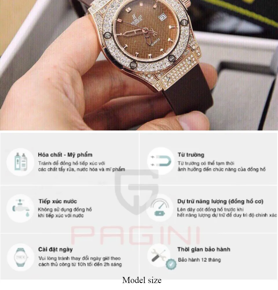 Đồng hồ nữ cao cấp Hublot: Bạn muốn sở hữu một chiếc đồng hồ nữ cao cấp để làm quà tặng hoặc làm quà xứng tầm cho chính mình? Hãy đến với Hublot, thương hiệu đồng hồ danh tiếng của Thụy Sĩ, với thiết kế đẹp mắt, chất lượng cao và một phong cách vô cùng sang trọng. Đừng ngại ngần sở hữu ngay hôm nay.