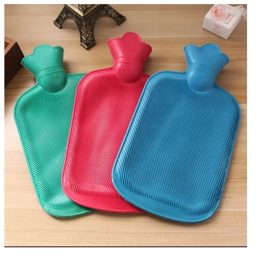 Generic-Rubber Hot Water Bag Winter Hot Water Bottle Hand Warmer for Hot  Compress Heat Therapy 500ML