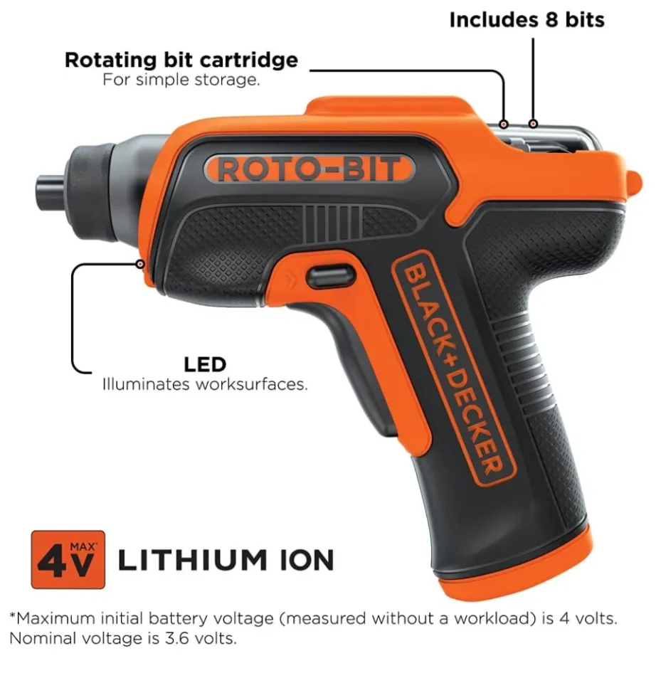 Black and decker online cordless screwdriver battery replacement