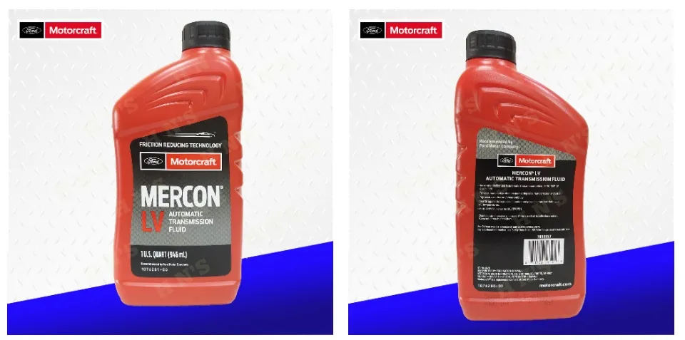 1 Quart Auto Trans Fluid ATF FORD MOTORCRAFT MERCON ULV 1076281-00