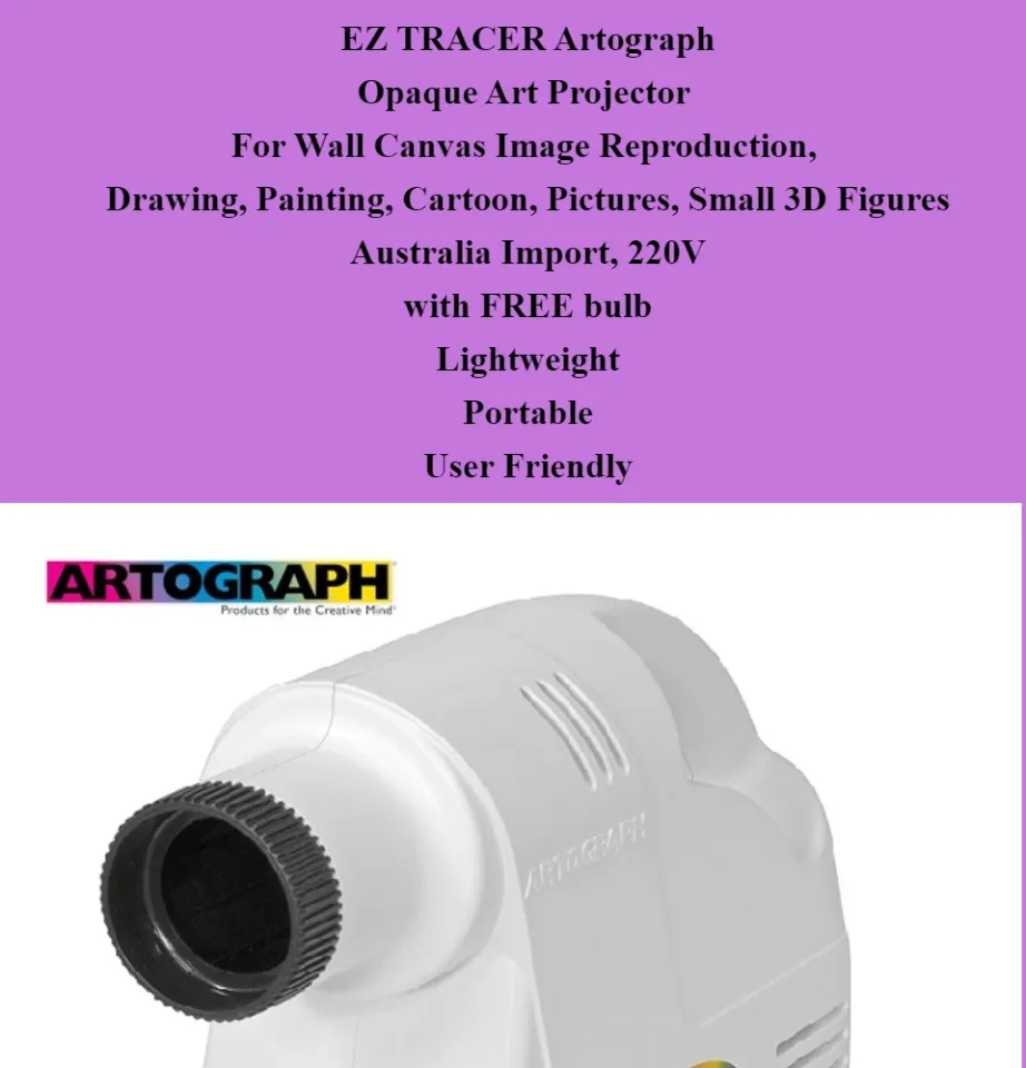 Artograph EZ Tracer Opaque Art Projector for Wall or Canvas Image  Reproduction