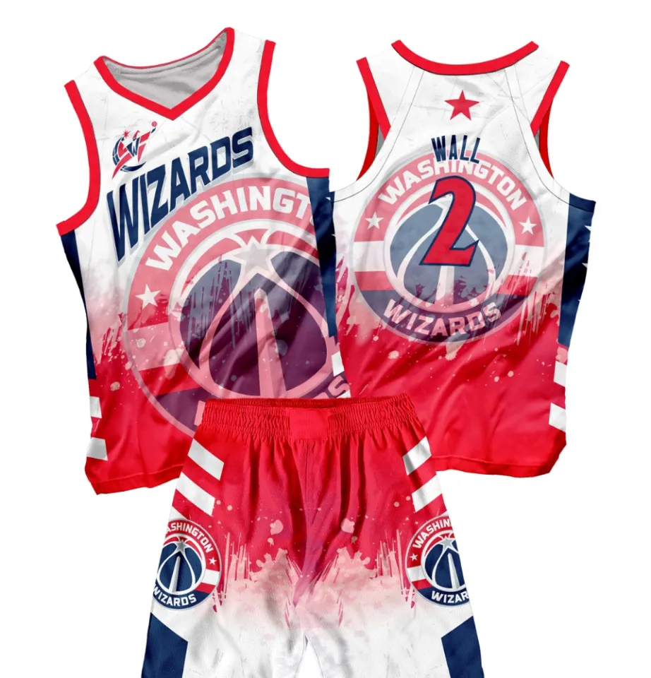 Custom Washington Wizards Basketball Jerseys, Sublimated