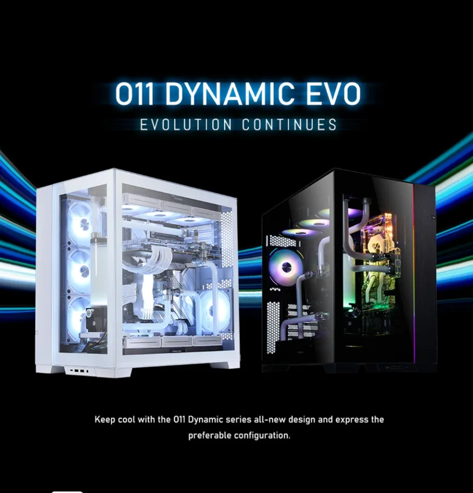 LIAN LI O11 Dynamic EVO Tempered Glass on the Front and Left Side