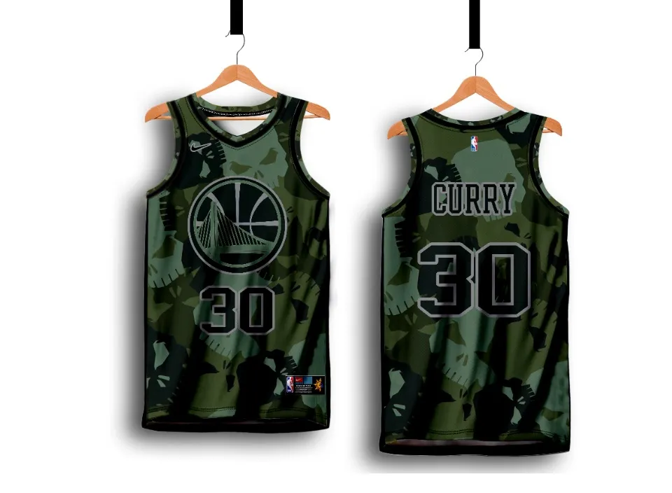 BASKETBALL JERSEY CURRY GSW 18 FREE CUSTOMIZE NAME AND NUMBER ONLY
