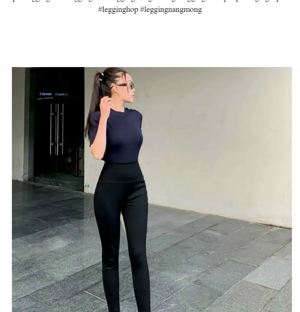 freeship] quần legging nữ prada lưng cao siêu gen bụng nâng mông tôn dáng  chất umi hàn quốc dày dặn cao cấp co dãn đa chiều không bai xù HALA FASHION  |