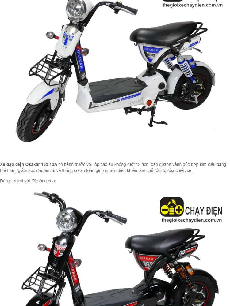 Cập nhật hơn 98 xe đạp điện osakar 12a siêu hot 21 ẮC QUY XEPhụ tùng xe điện xe máy Rollo Việt Nam