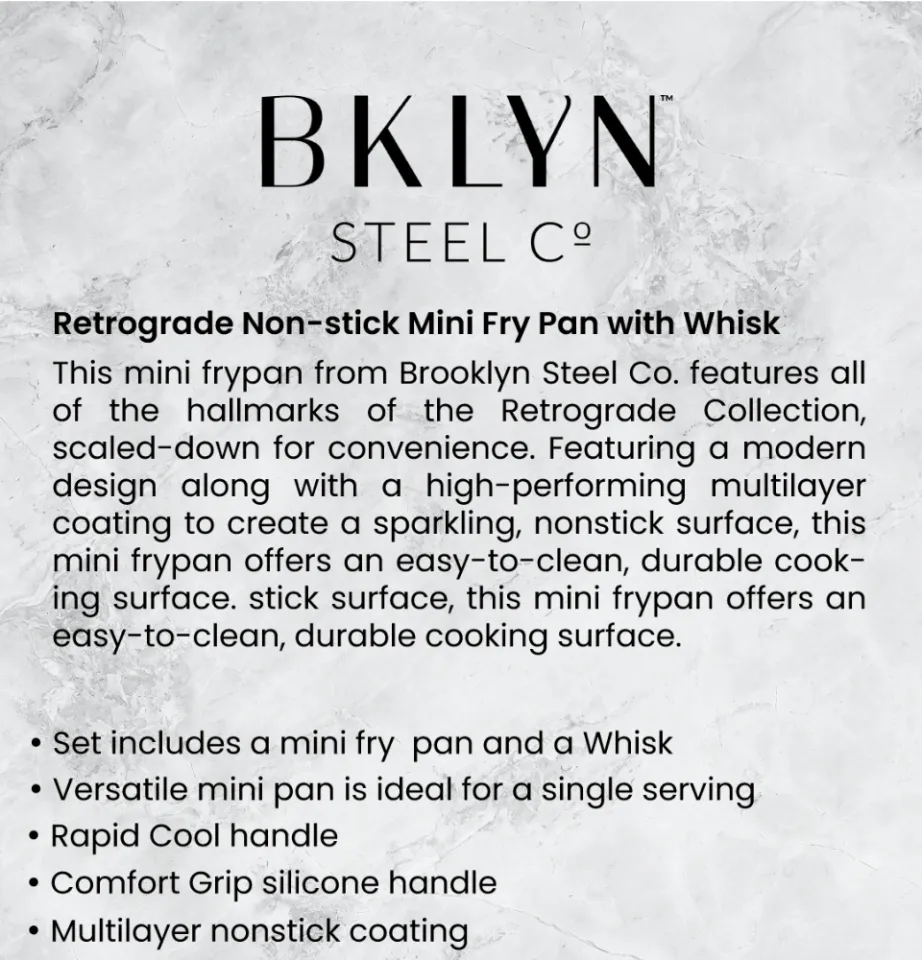Brooklyn Steel Co. 11-Pc. Retrograde Cookware & Utensil Set