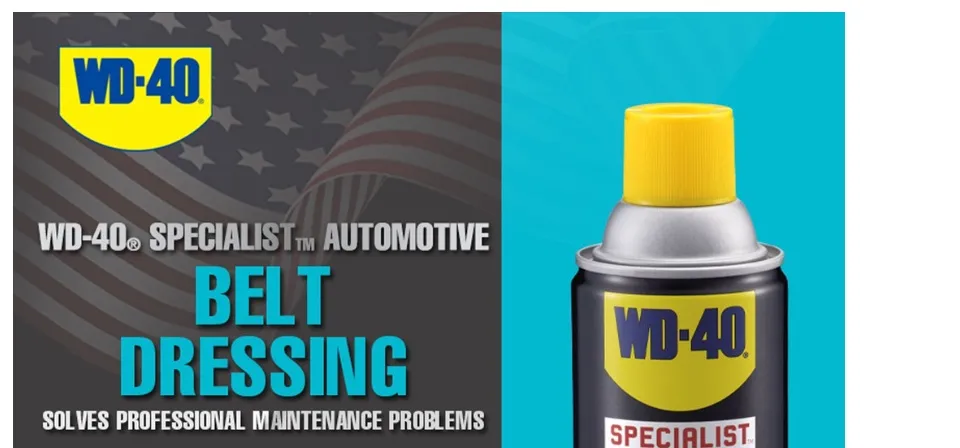 WD-40 Specialist Automotive Belt Dressing Spray 360ML