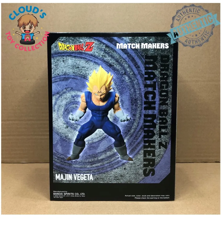 Dragon Ball Z MATCH MAKERS SUPER SAIYAN 2 Majin Vegeta Figure