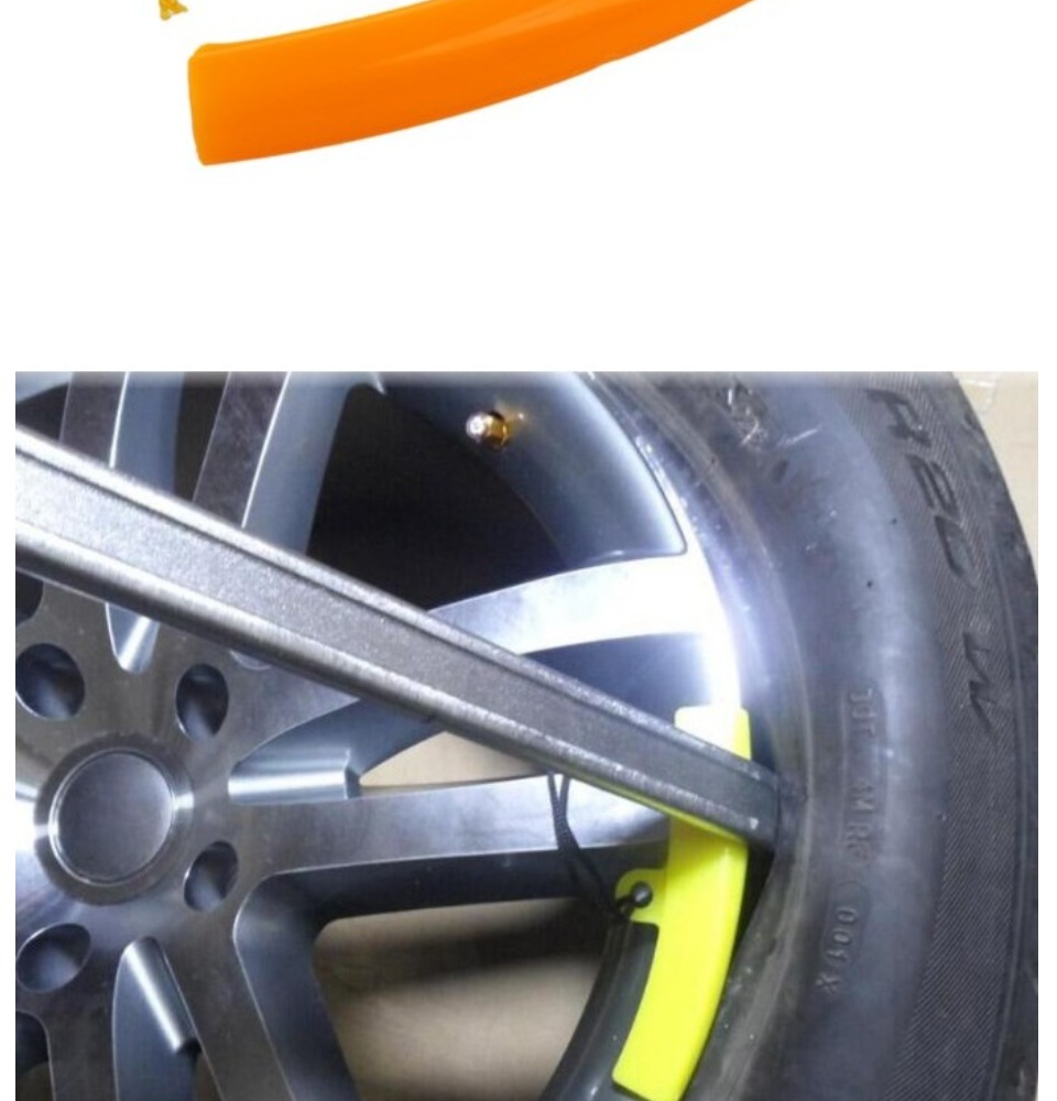 Giallo Fydun Car Tire Changer Guard 5Pcs Wheel Changing Rim Protector Wheel Cambiare Edge Savers Tool 