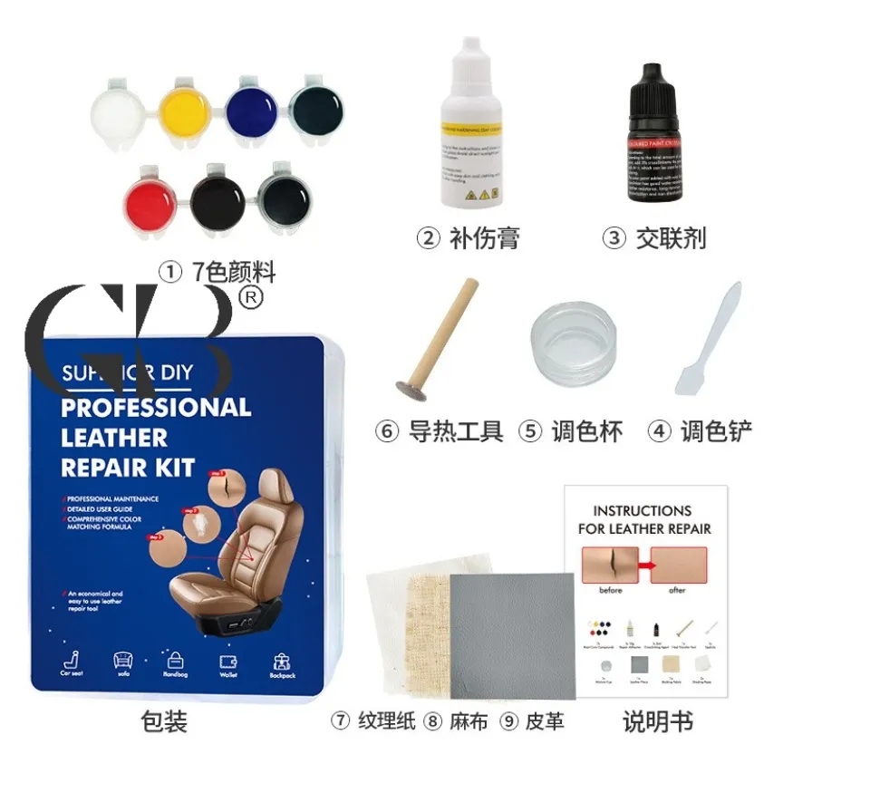 Liquid Leather Vinyl Repair Kit