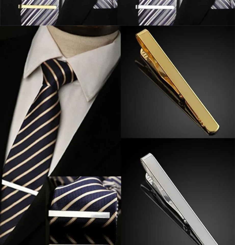 Louis Vuitton Tie Clip Authentic, Fesyen Pria, Aksesoris, Dasi