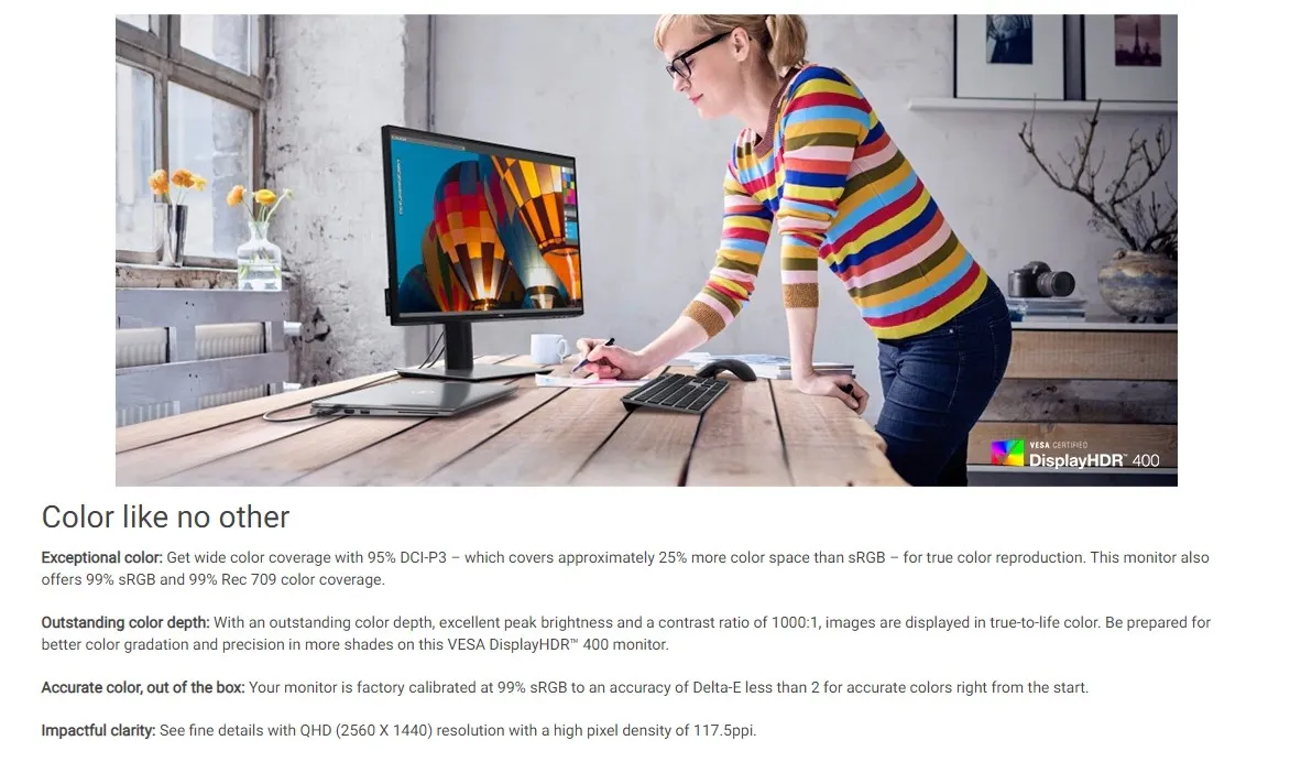 Dell UltraSharp 25 USB-C Monitor - U2520D – Nikkotech