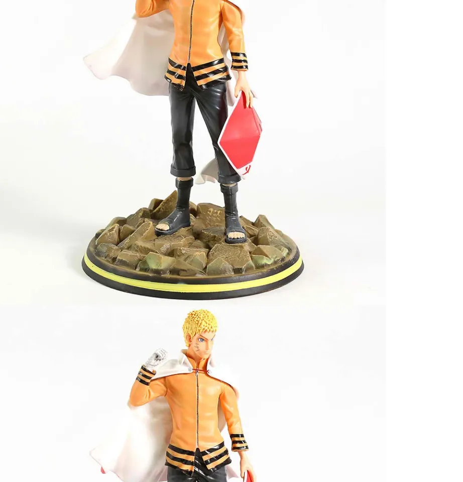 1 pçs anime naruto figura 27cm uzumaki naruto rosto changer naruto