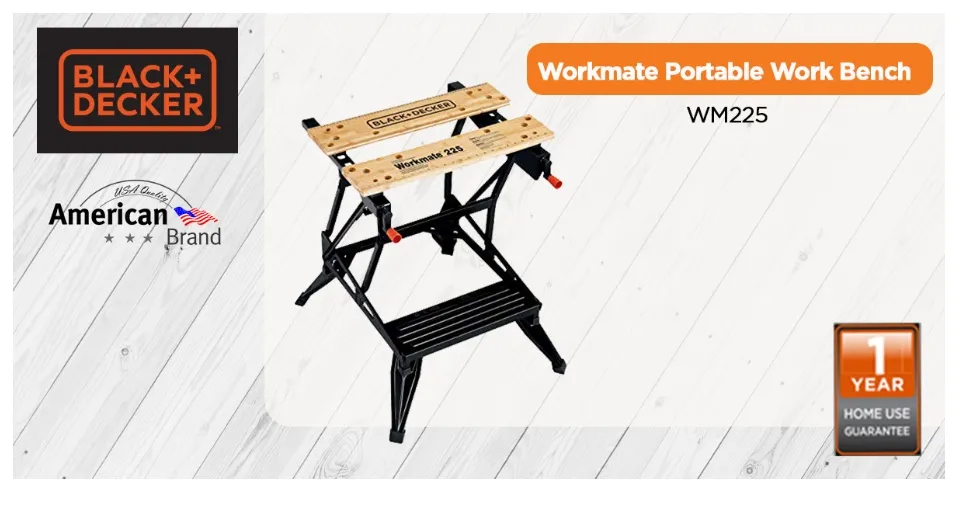 BLACK+DECKER WM225 Workmate 225 Portable Work Center and Vise