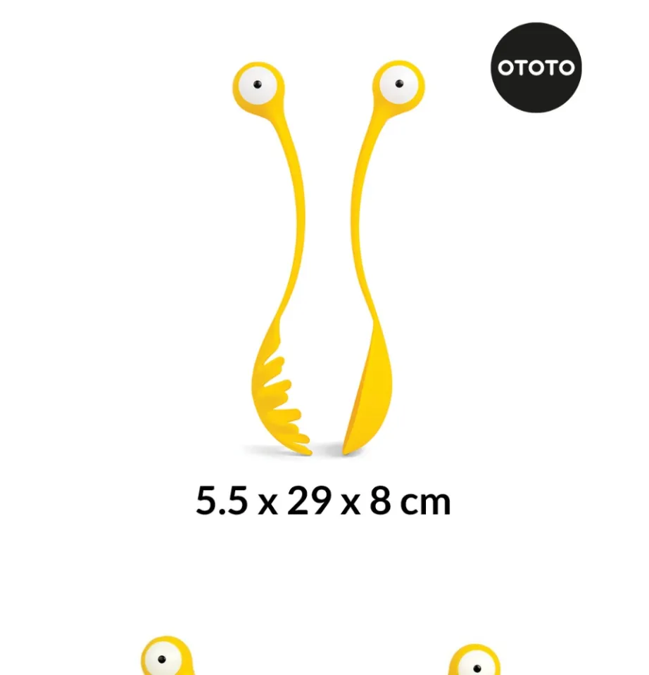 OTOTO Pasta Monsters Pasta Servers