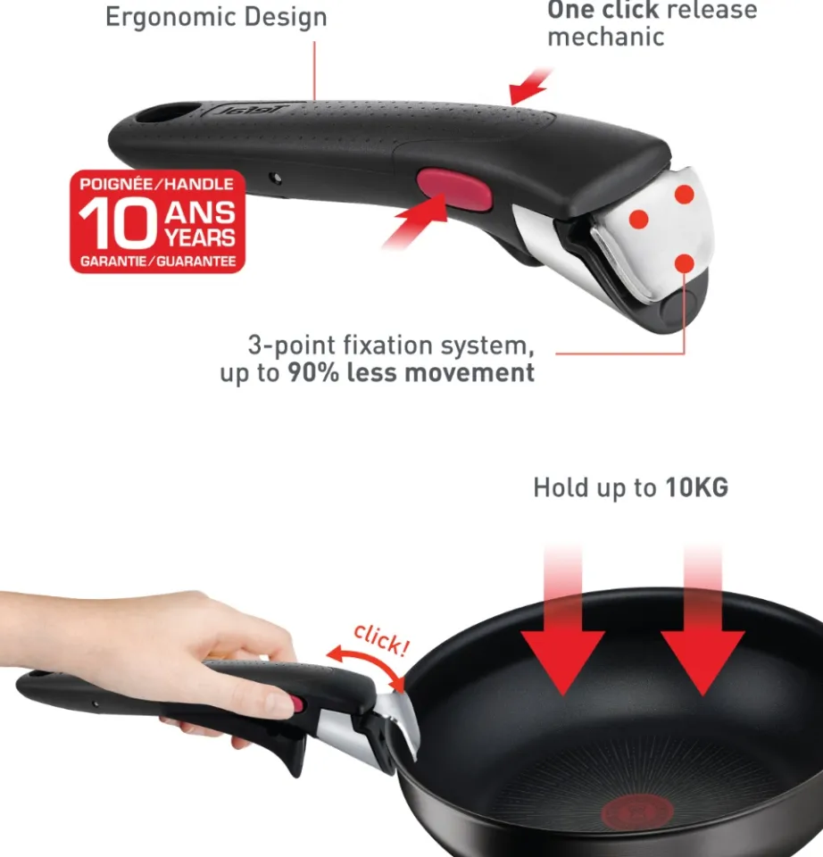 TEFAL INGENIO AUTHENTIC CAST NON-STICK INDUCTION